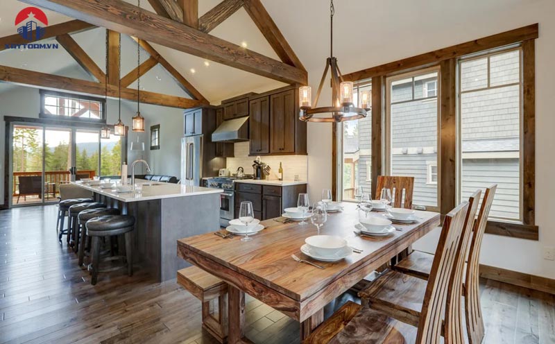 phong c&aacute;ch rustic